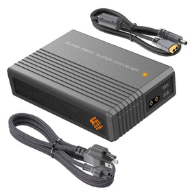SlimQ 330W charger with DC port for on-the-go laptop power