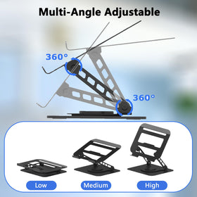 Foldable design folds to a slim profile for transport.