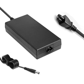 SLRIOYS 180W charger connected to a WD15 dock for a 4K setup, stable power delivery