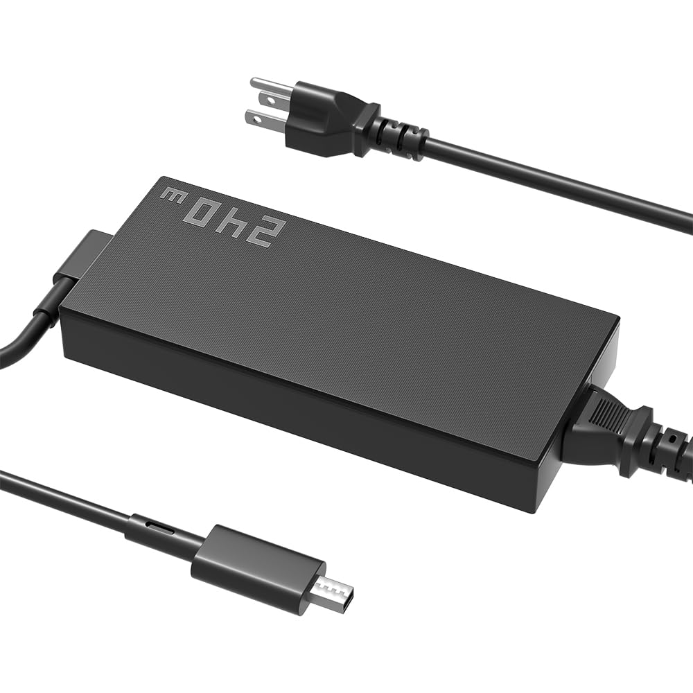 SLRIOYS 240W charger shows a compact design for travel.
