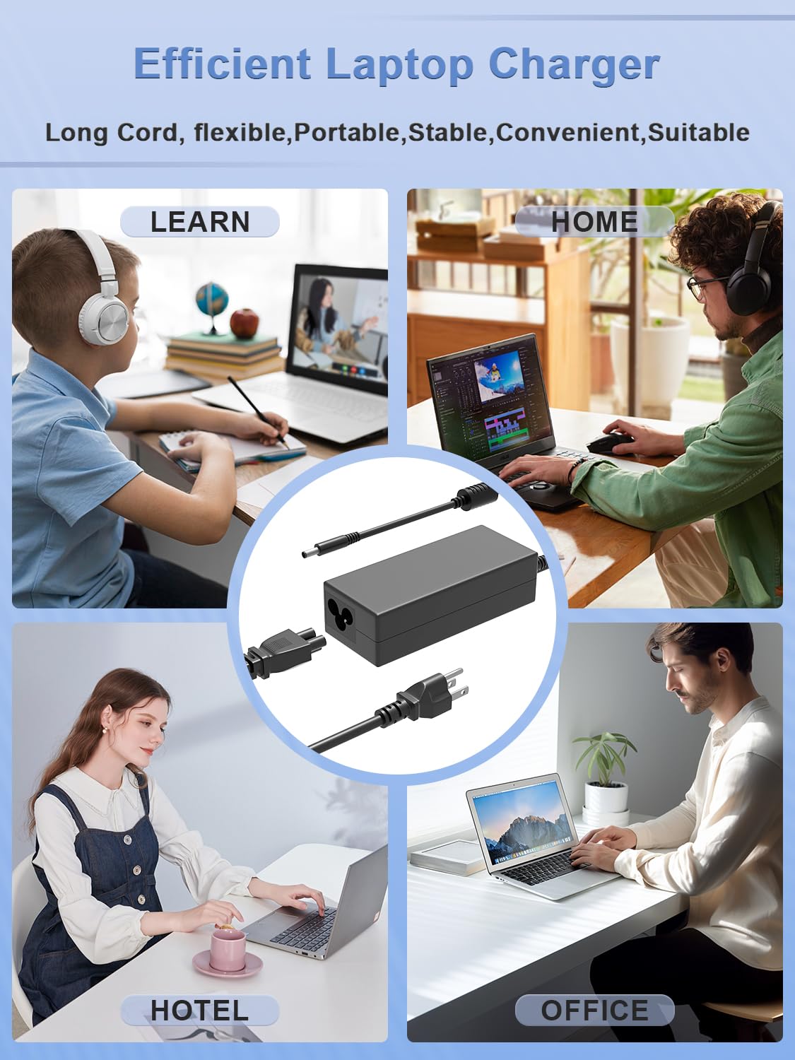 Package includes SLRIOYS AC adapter and power cord for ready use.