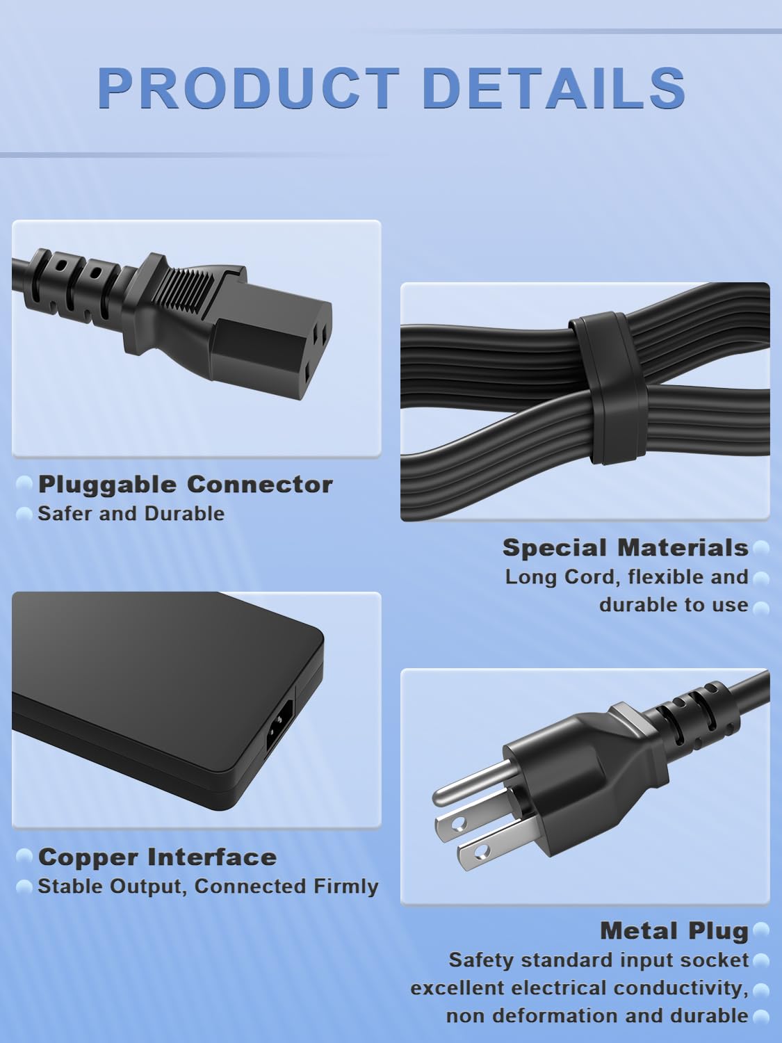 SLRIOYS adapter and cords laid side-by-side to show total three-meter cable length, flexible setup