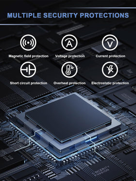 SLRIOYS label and specs closeup displaying 240W rating and safety certifications, clear information