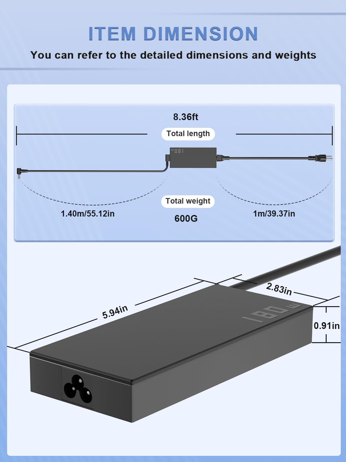 SLRIOYS adapter label and housing texture highlight safety certifications and durability