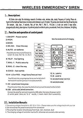 Emergency-use scenario with SmallFATW Police Siren signaling on the road