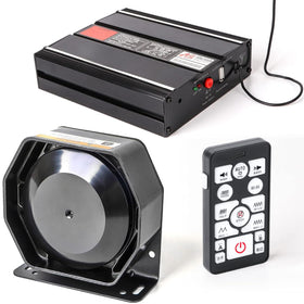 SmallFATW Police Siren front view showing compact, high-output signaling for vehicles