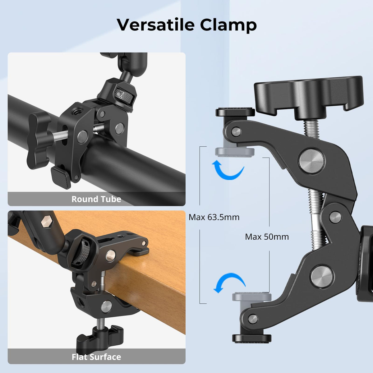 SMALLRIG underside silicone pads protecting gear and increasing grip