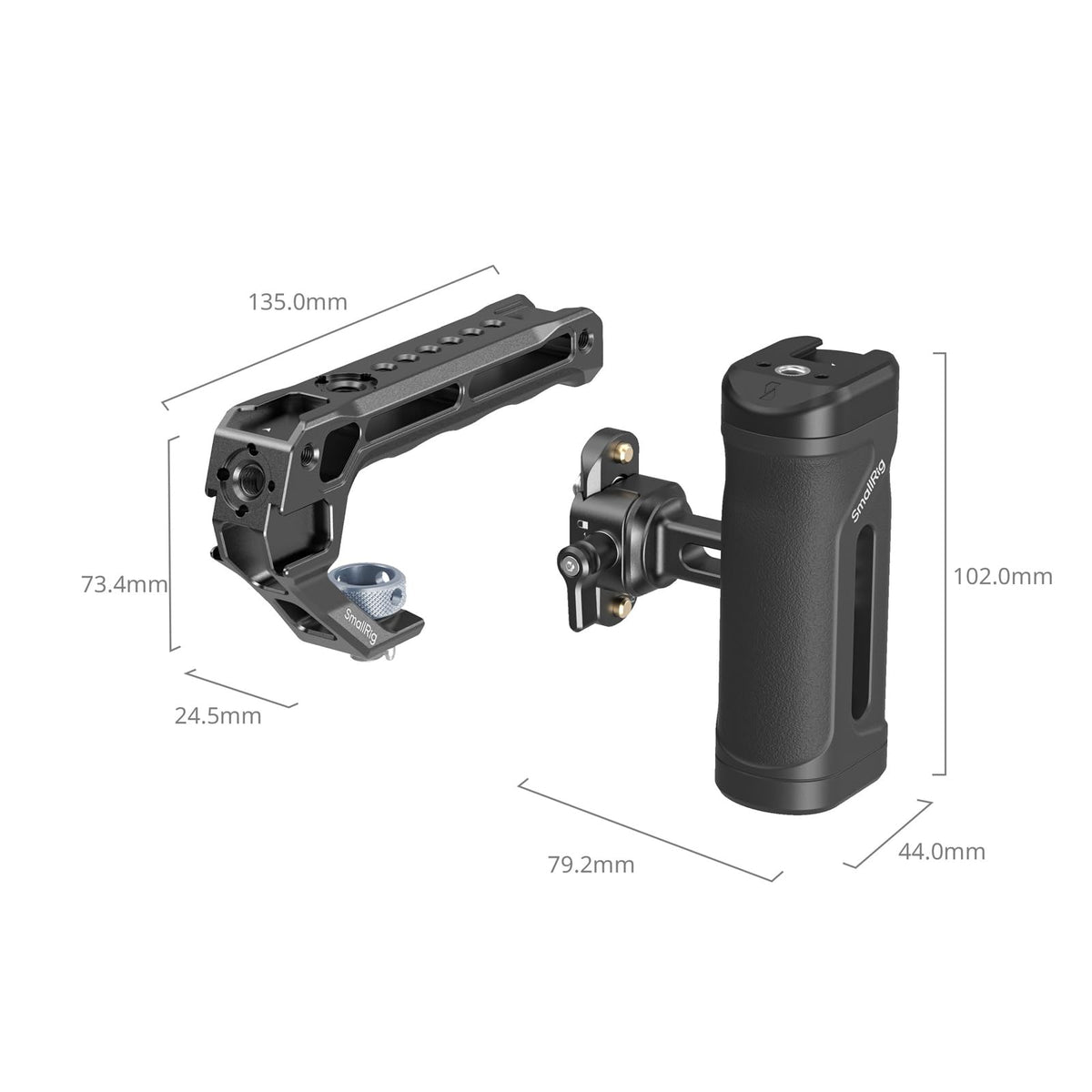 SMALLRIG magnetic hex key stored in handle, keeps tool accessible on set