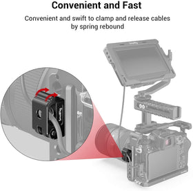 SmallRig MD2418 fixed with 1/4 inch screws on accessories.