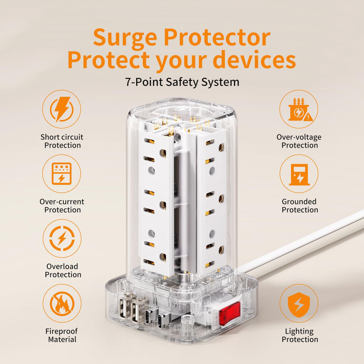 SMALLRT reinforced cord junction detail improving durability and reducing cable wear