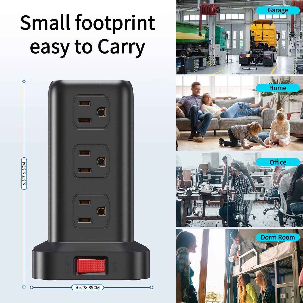 SMALLRT package shows included accessories and quick setup guide for easy use.