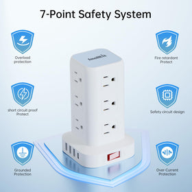 SMALLRT PD20W sturdy base with anti-slip mat to prevent wobbling during use