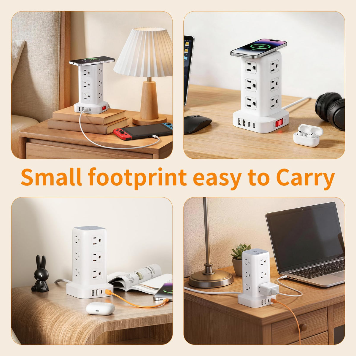 SMALLRT beside a smartphone to show compact scale and easy placement benefits