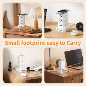 SMALLRT beside a smartphone to show compact scale and easy placement benefits