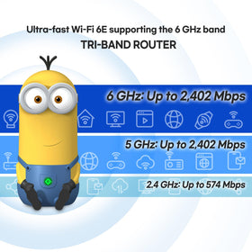 Smart Air Davolink Minions Series gaming mode emphasizes low latency for online play.