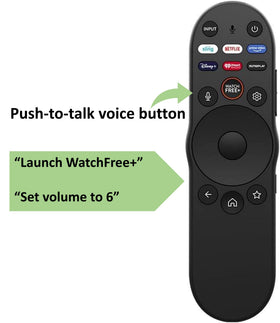 Smartby XRT270 voice button enables hands-free search and playback.