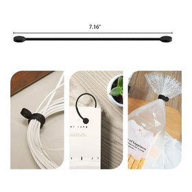 Smart&Cool magnetic ends secure items for flexible bundling.