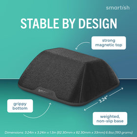Smartish Cable Wrangler rubber base showing non-slip stability benefit