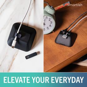 Smartish Cable Wrangler heathered fabric and vegan leather finish looks premium