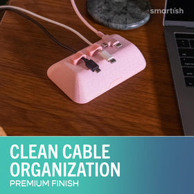Smartish close-up of top magnet showing secure cable grip and quick docking
