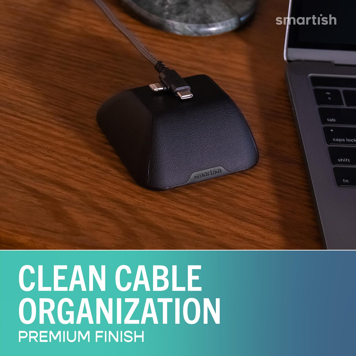 Smartish Cable Wrangler magnetic top close-up demonstrating instant grip