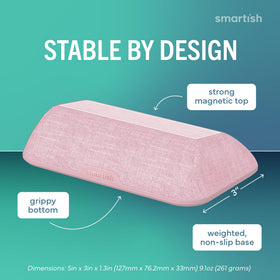 Smartish organizer with magnetic silicone collars holding mixed cables neatly