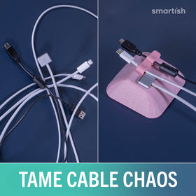 Smartish magnetic silicone collars with cables showing reliable snap-in benefit