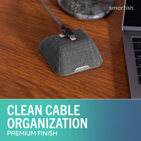 Smartish close-up of magnetic core demonstrating instant cable capture benefit