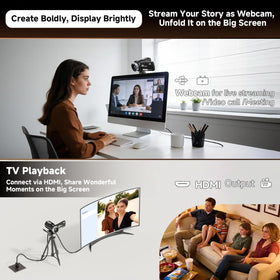 SMARTKLIK beginner-friendly camcorder with simple, intuitive controls
