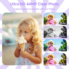 SMARTKLIK camera in hand illustrating compact size and portability benefit
