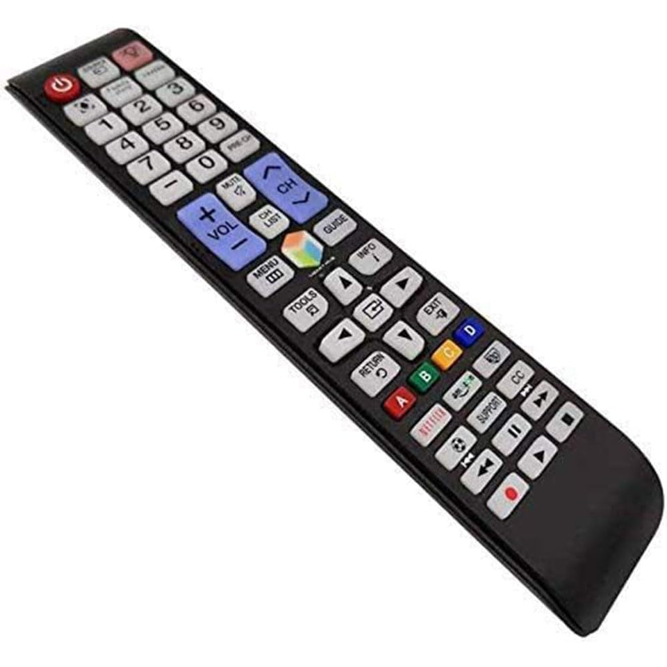 SMATAR universal remote for Samsung TVs with LCD/Smart compatibility, easy control.