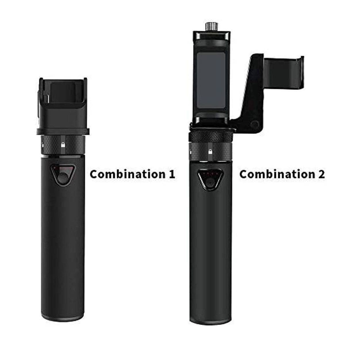Smatree aluminum tripod attachment for Osmo Pocket offers versatile angles.