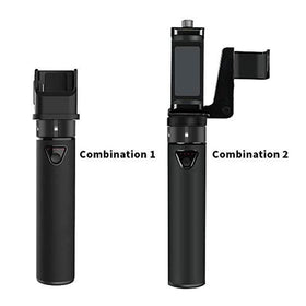Smatree aluminum tripod attachment for Osmo Pocket offers versatile angles.