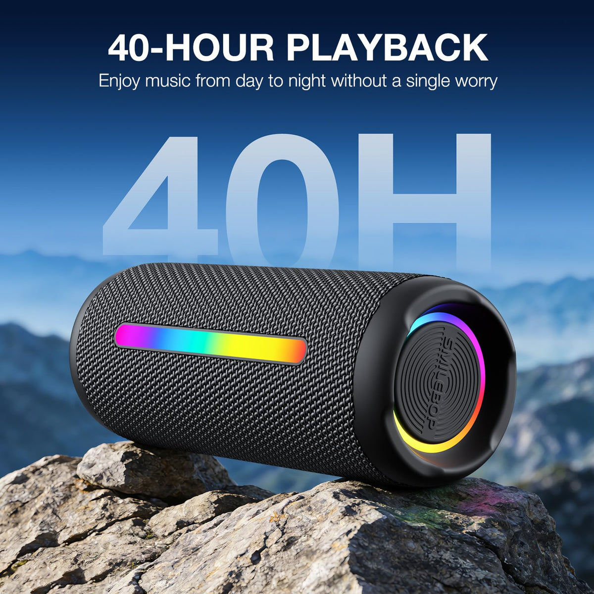 SmileBOP AUX/TF/USB-C inputs offer flexible playback options