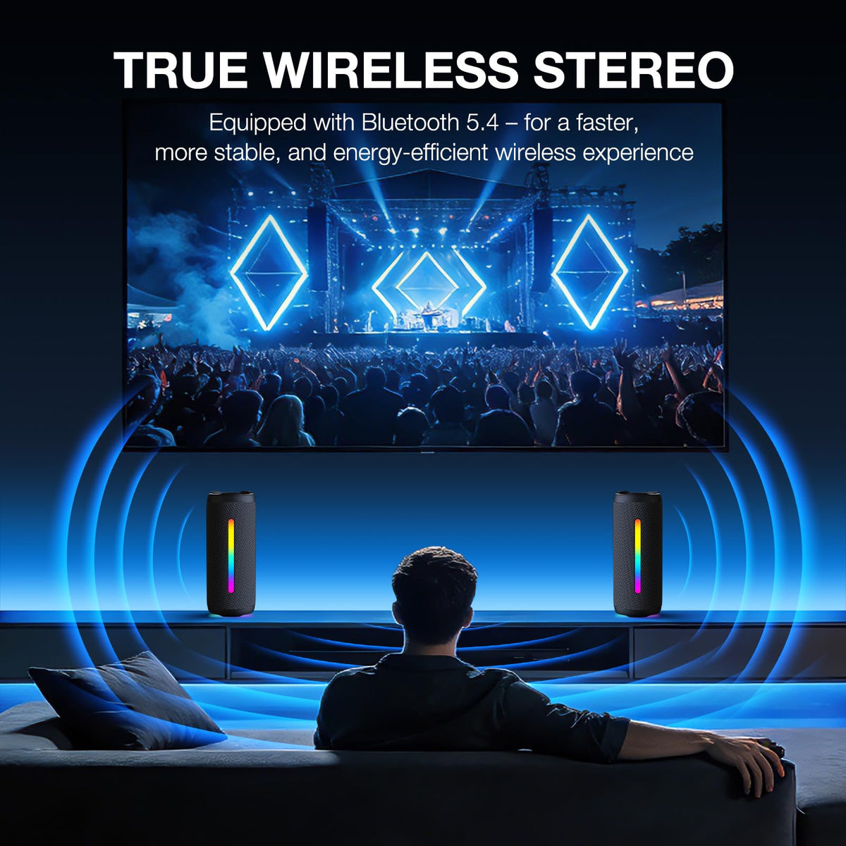 SmileBOP Bluetooth 5.4 for stable wireless connection