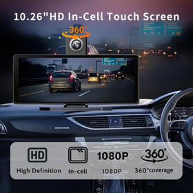 SMINWISNOZY mirror link split-screen on-screen navigation and media