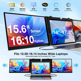 SMISEACOW 300-nit brightness and 100% sRGB for vibrant color and clarity.