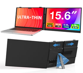 SMISEACOW laptop screen extender front view shows portable dual‑display potential