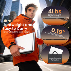SMISEACOW lightweight design at 3.9 lbs for easy travel.
