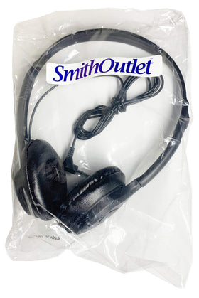 SmithOutlet bulk-pack headphones with soft ear cushions for comfort.