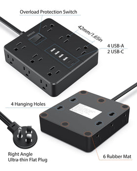 SMNICE lifestyle desk setup charging phone laptop and tablet neatly