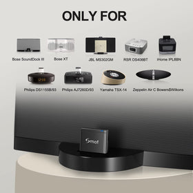 Smof pairing with a smartphone for quick wireless connection.
