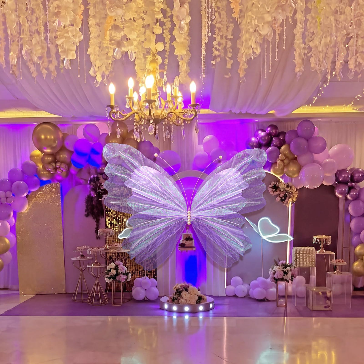 SmoothNovelty butterfly décor for birthdays and weddings, adding romantic charm