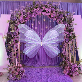 SmoothNovelty butterfly backdrop for photo booths and archways