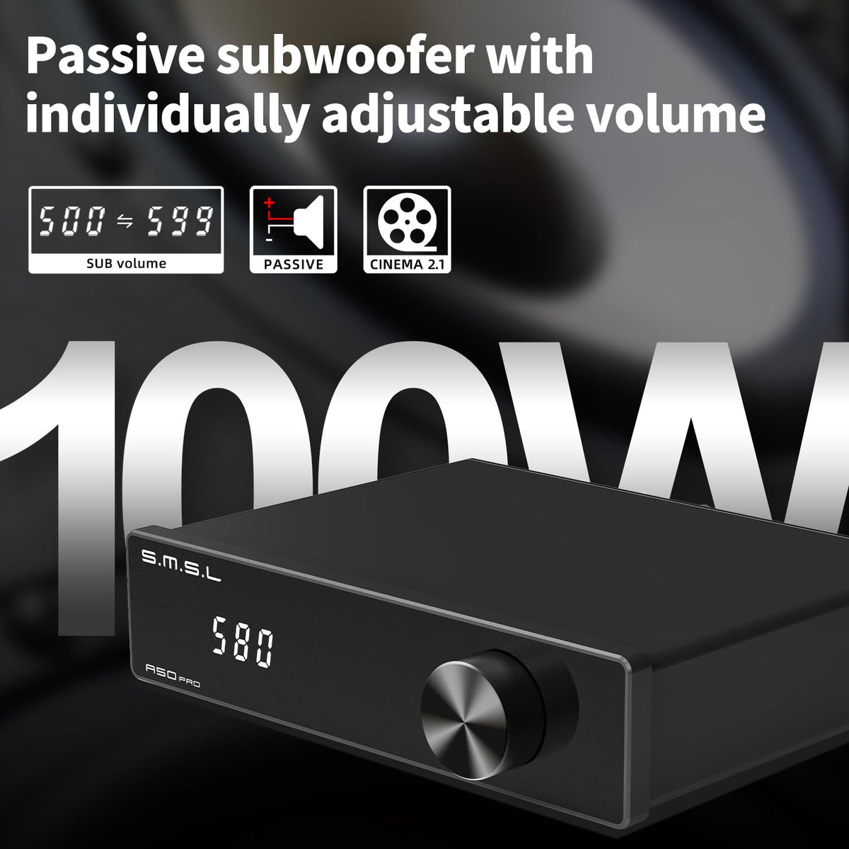 A50Pro remote control for convenient, fingertip tuning
