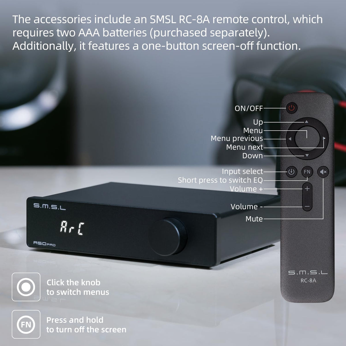 USB input on the A50Pro for plug-and-play listening