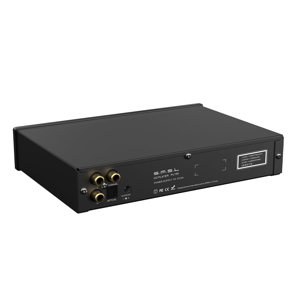 SMSL PL150 connectivity layout shows versatile interfaces.