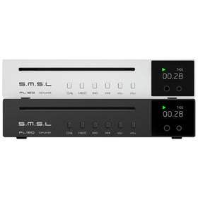 SMSL PL150 front panel for intuitive CD playback control.