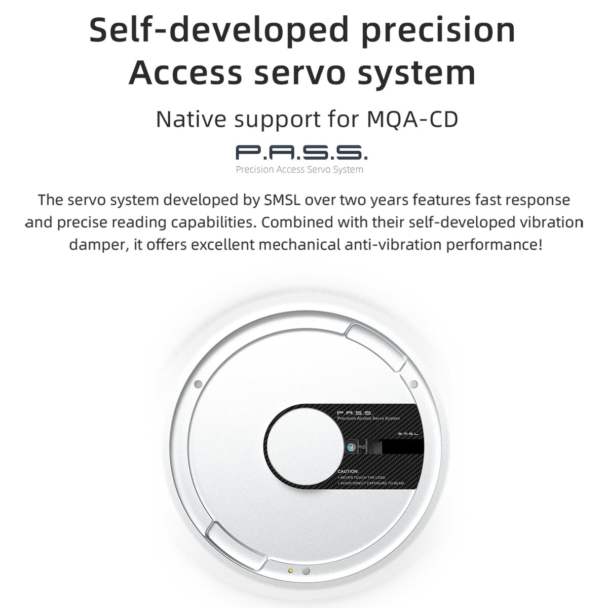 SMSL PL200T native MQA decoding preserves music detail.