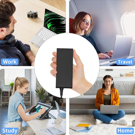Smsutu N19C3 travel-ready charger with two cable lengths